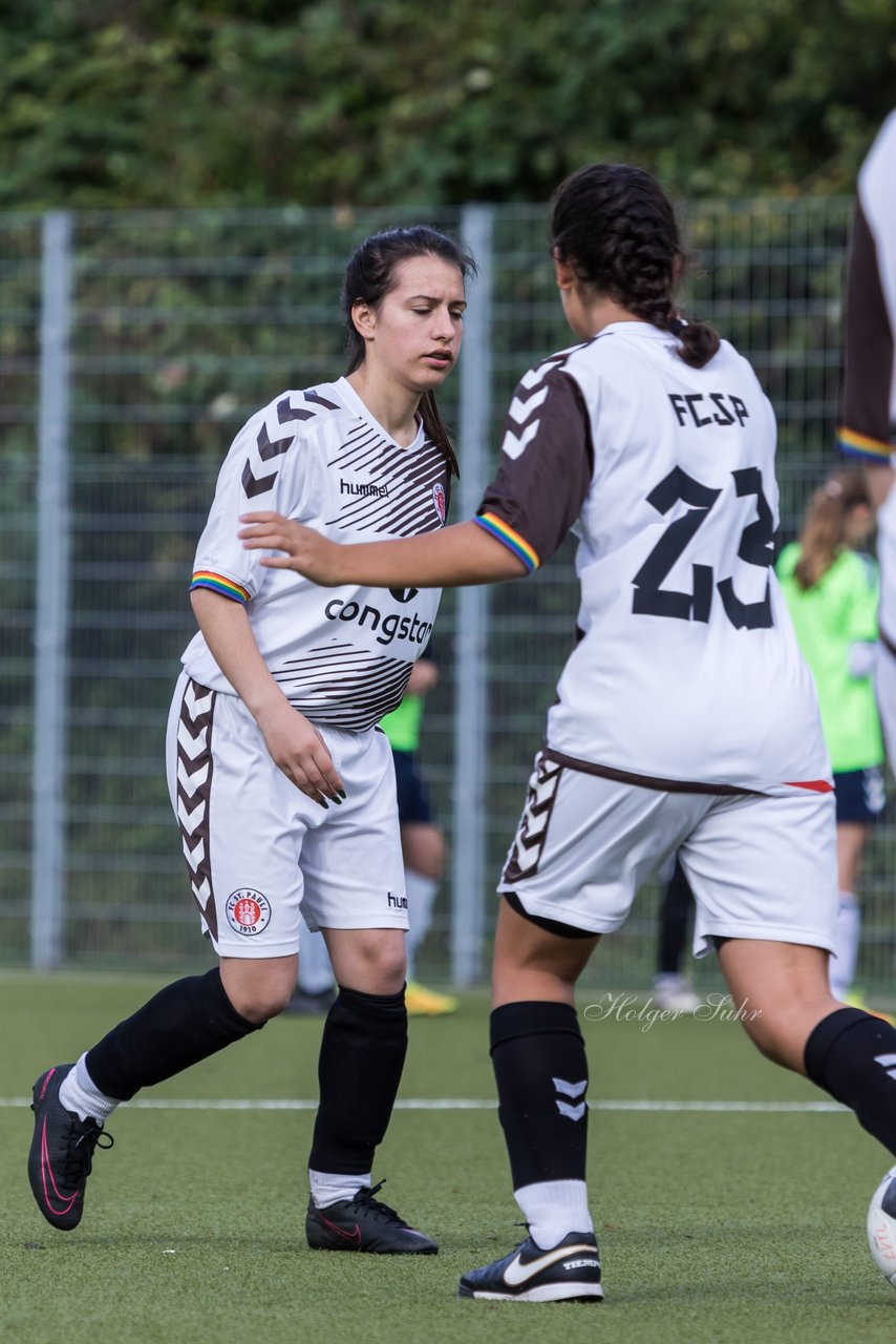 Bild 82 - B-Juniorinnen Wedel - St. Pauli : Ergebnis: 1:2